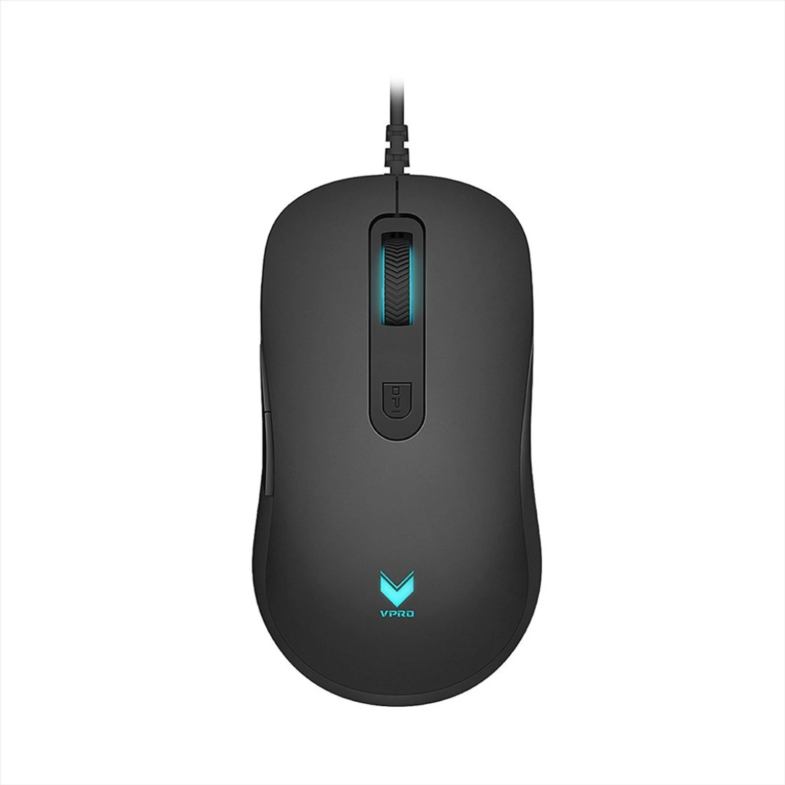 RAPOO V16 Wired Ambidextrous Optical Gaming Mouse (USB 2.0, Black)