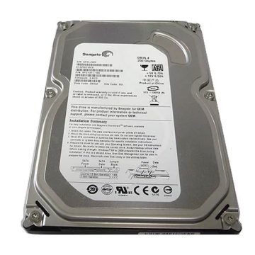 Seagate 250GB SATA Internal Hard Drive, Memory Size: 250 Gb