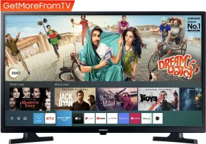 Samsung 80 cm (32 Inches) Wondertainment Series HD Ready LED Smart TV UA32T4340BKXXL (Glossy Black)